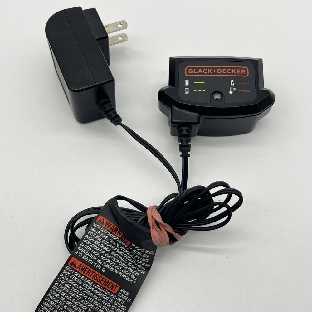 BLACK & DECKER (Genuine) LCS1620 COMPACT 8-20V 400MAH LITHIUM ION CHARGER oem